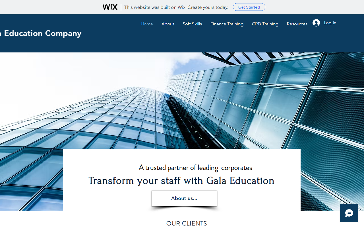 Gala Education website